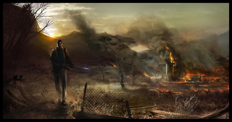 Illustration for article titled The Desolate Video Game Art of Nicolas Ferrand